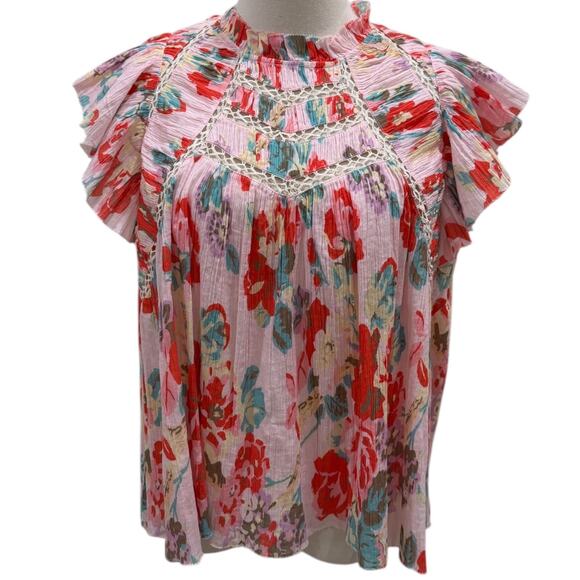 Sea New York Lanie Flutter Sleeve Top - Picture 2 of 7